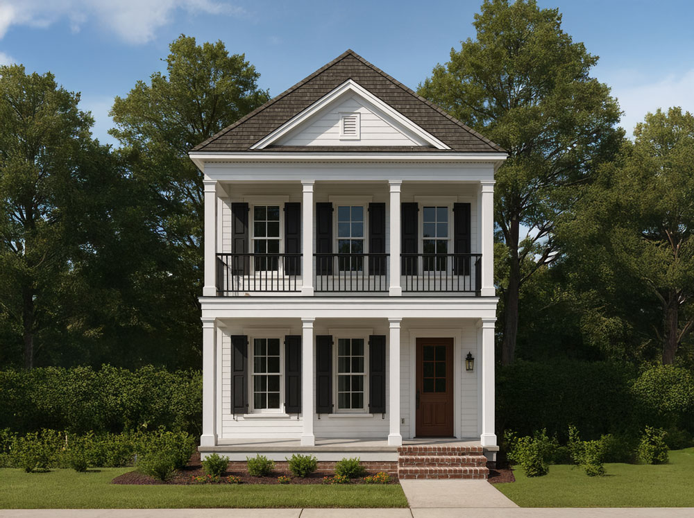 New home floor plan, The Franklin by Femme Forte Development